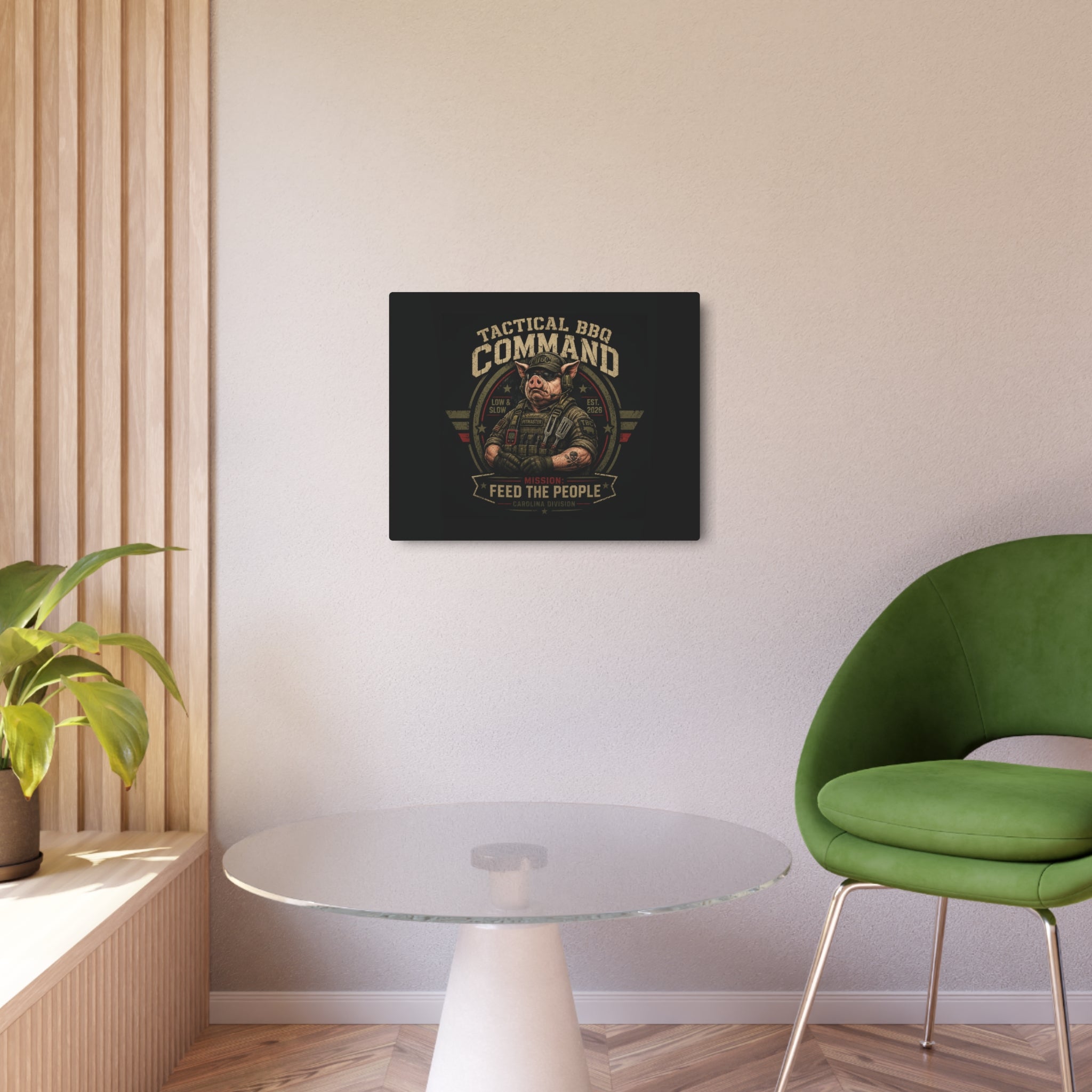 BBQ Command - Tactical Wall Display