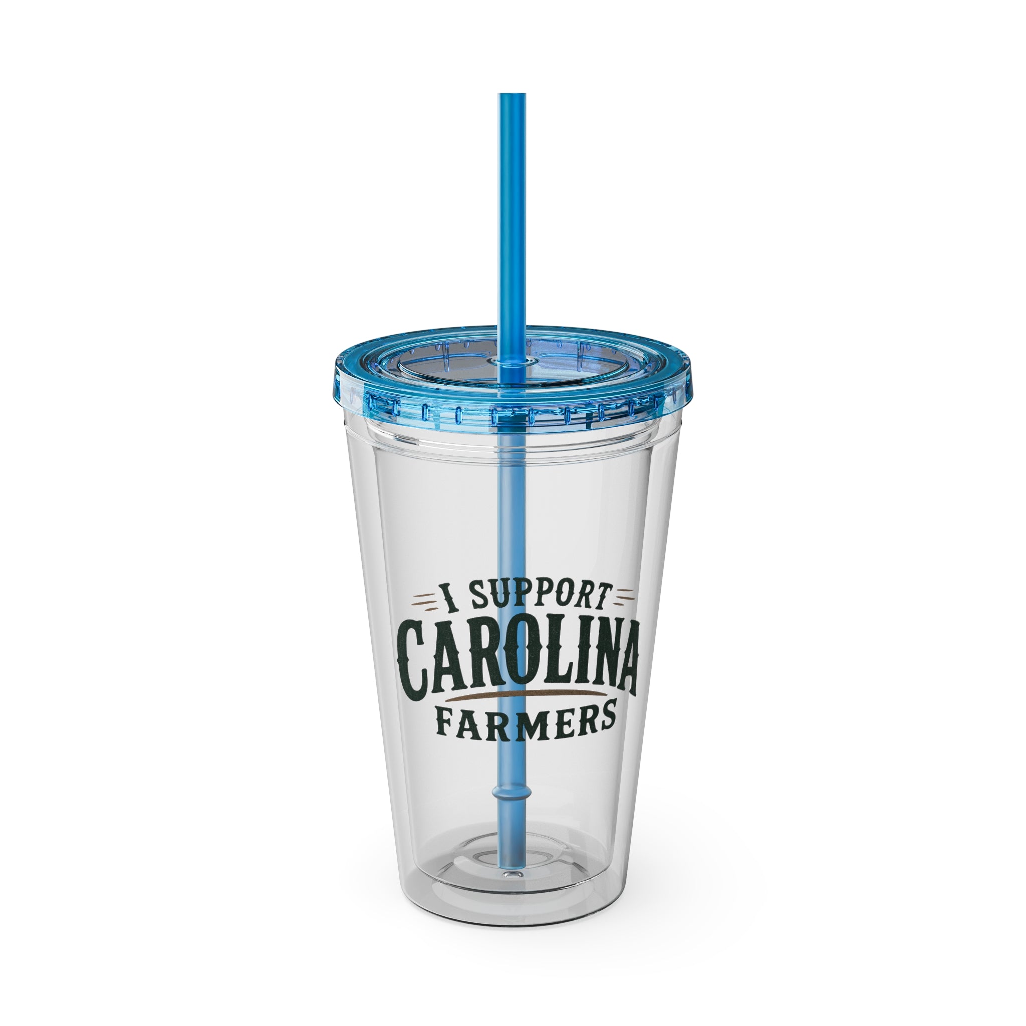 Support Carolina Farmers - Clear Tumbler