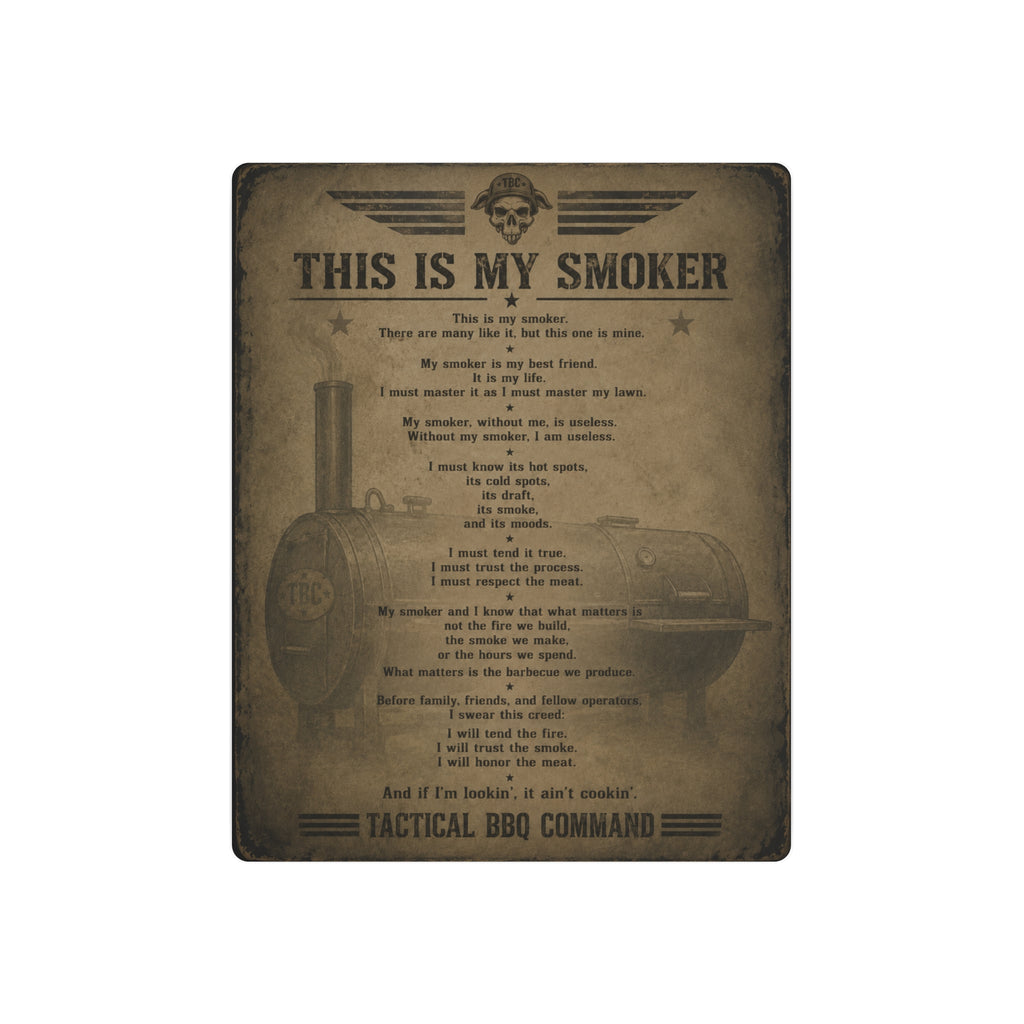 My Smoker - Tactical Wall Display