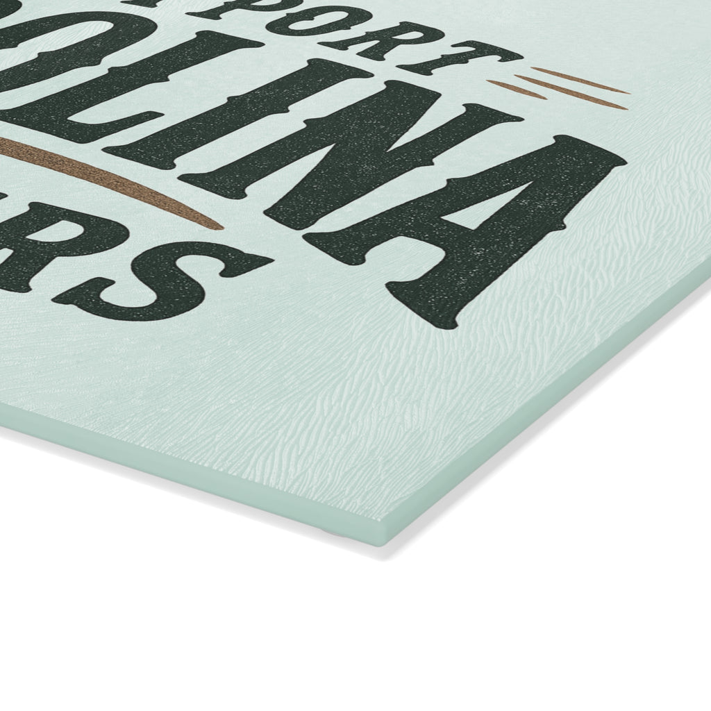 Support Carolina Farmers - Glass Cutting Board