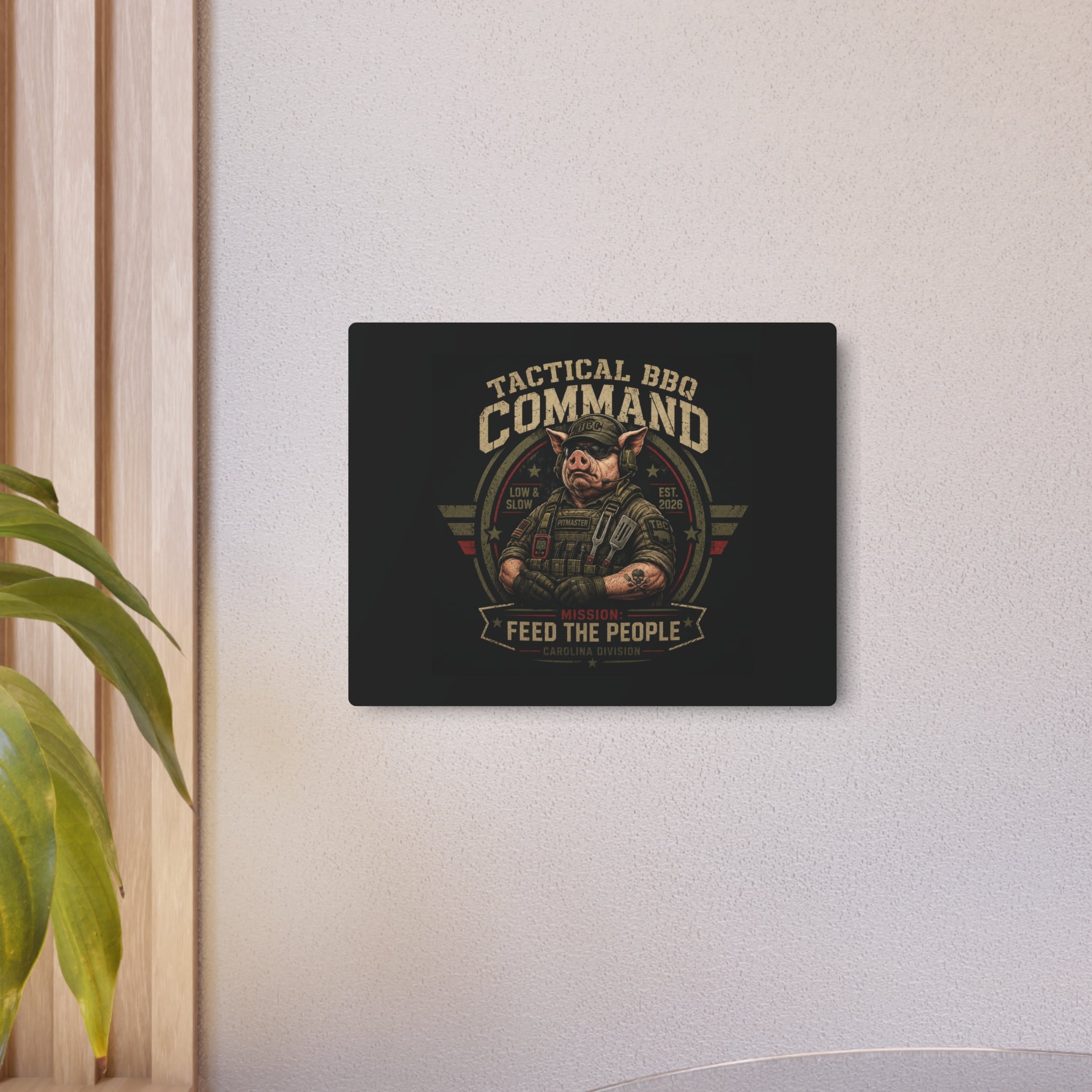 BBQ Command - Tactical Wall Display