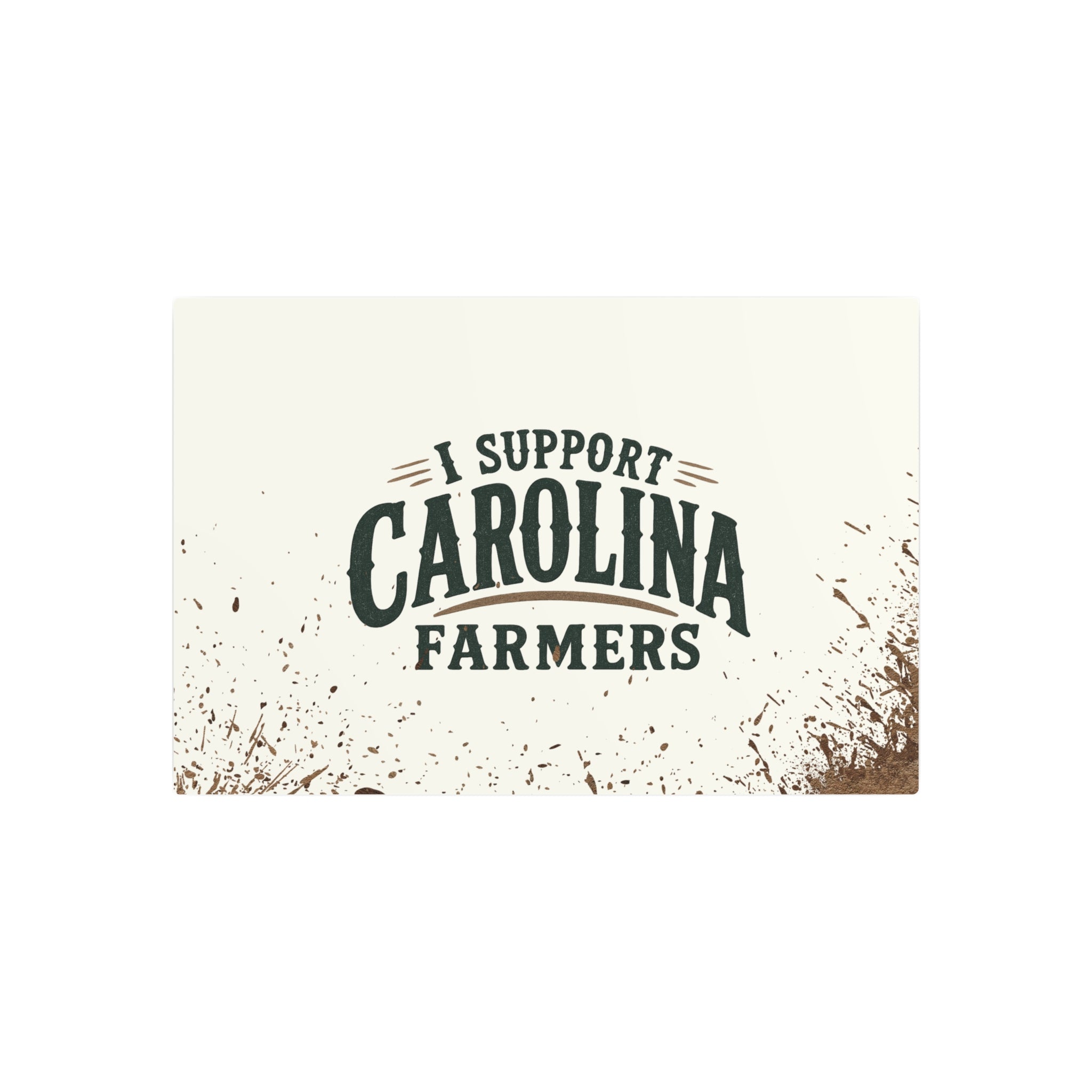 Support Carolina Farmers - Metal Wall Art