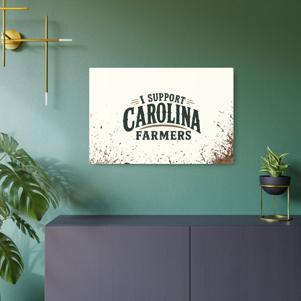Support Carolina Farmers - Metal Wall Art