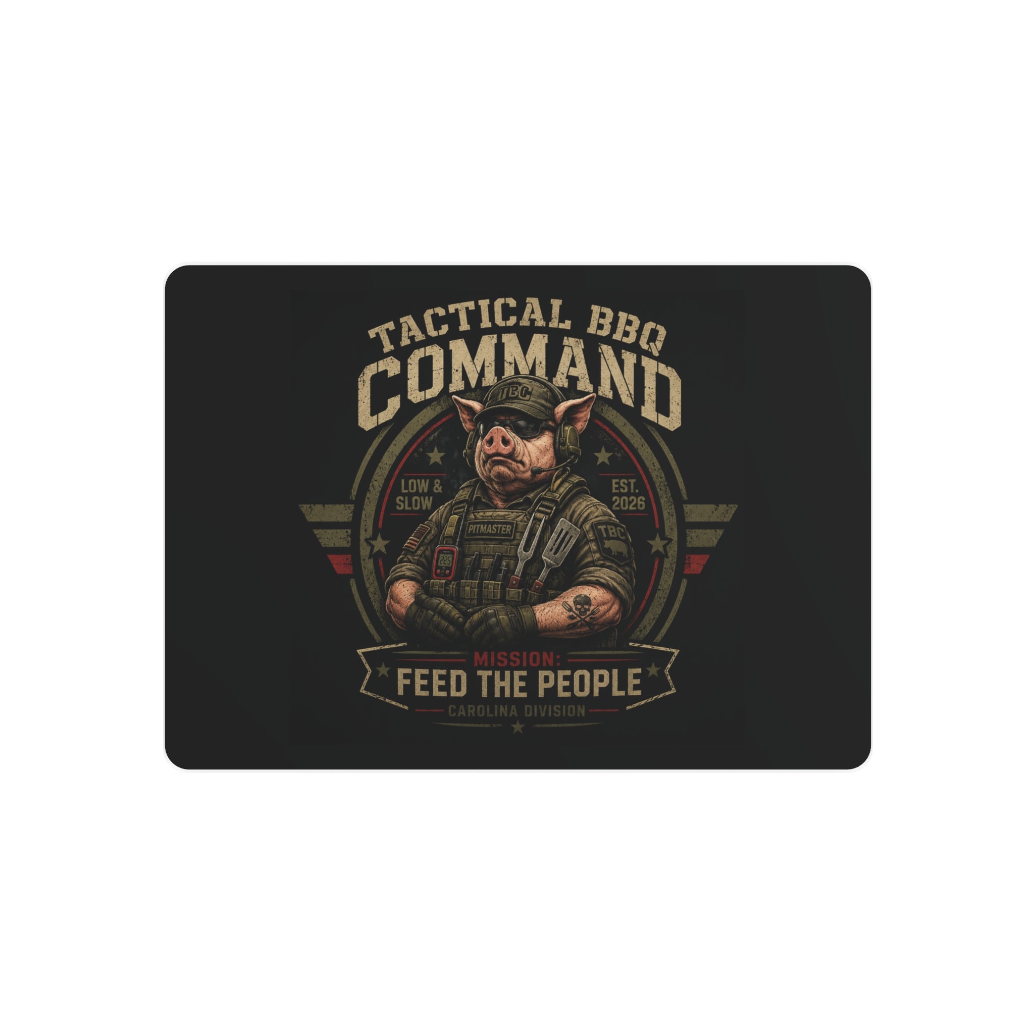BBQ Command - Tactical Wall Display