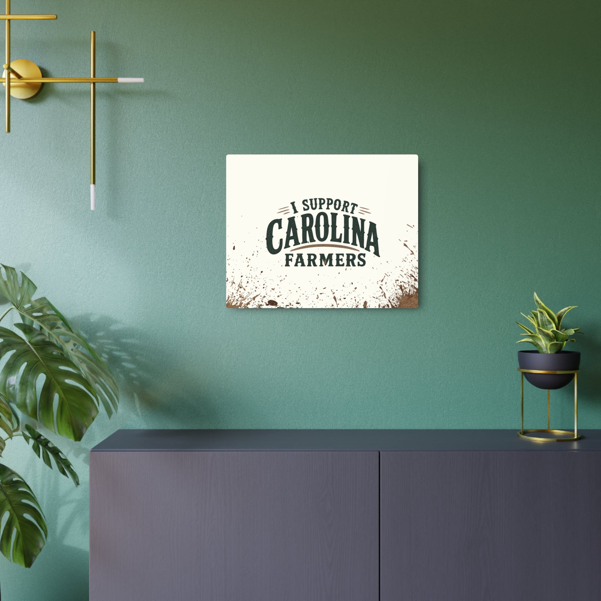 Support Carolina Farmers - Metal Wall Art