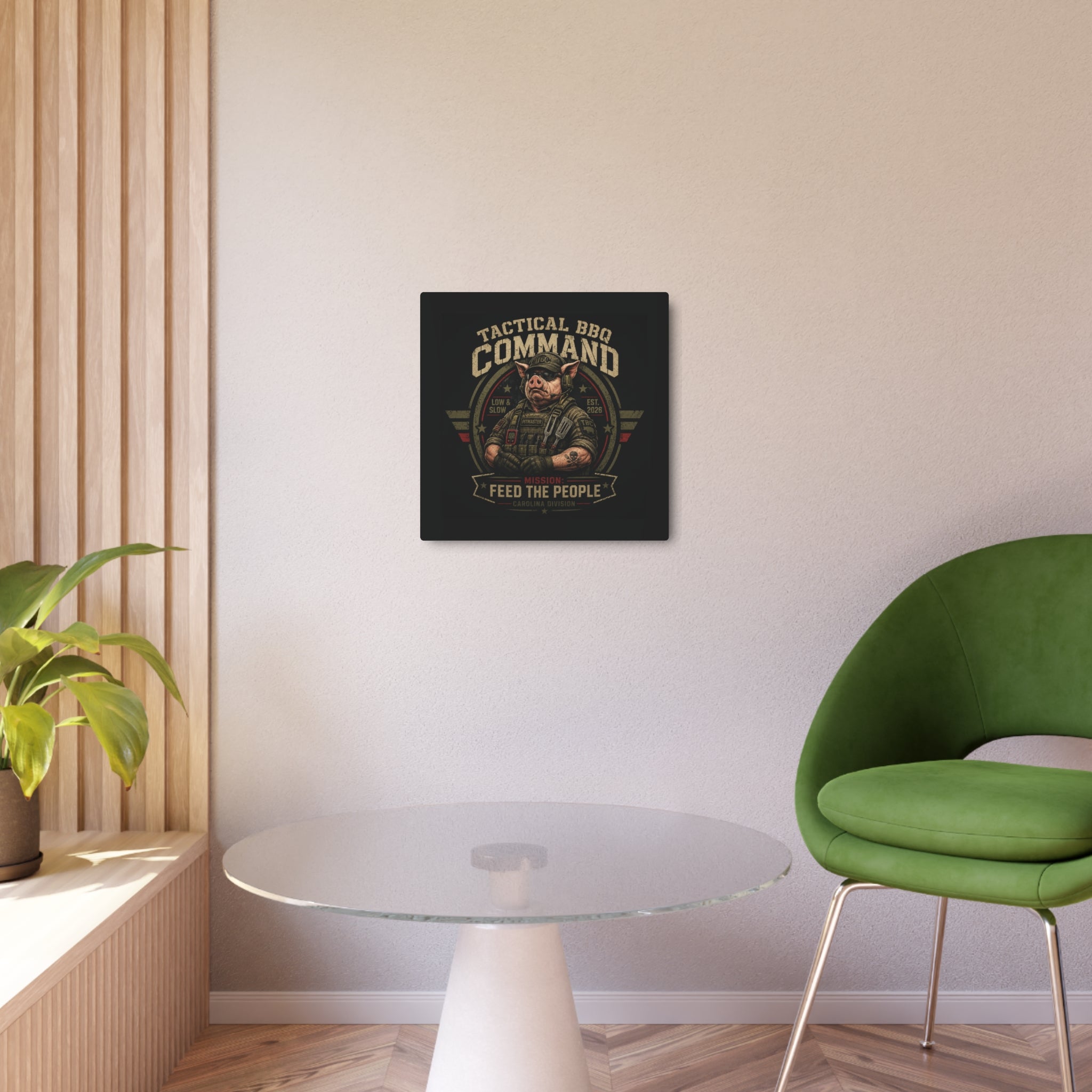 BBQ Command - Tactical Wall Display