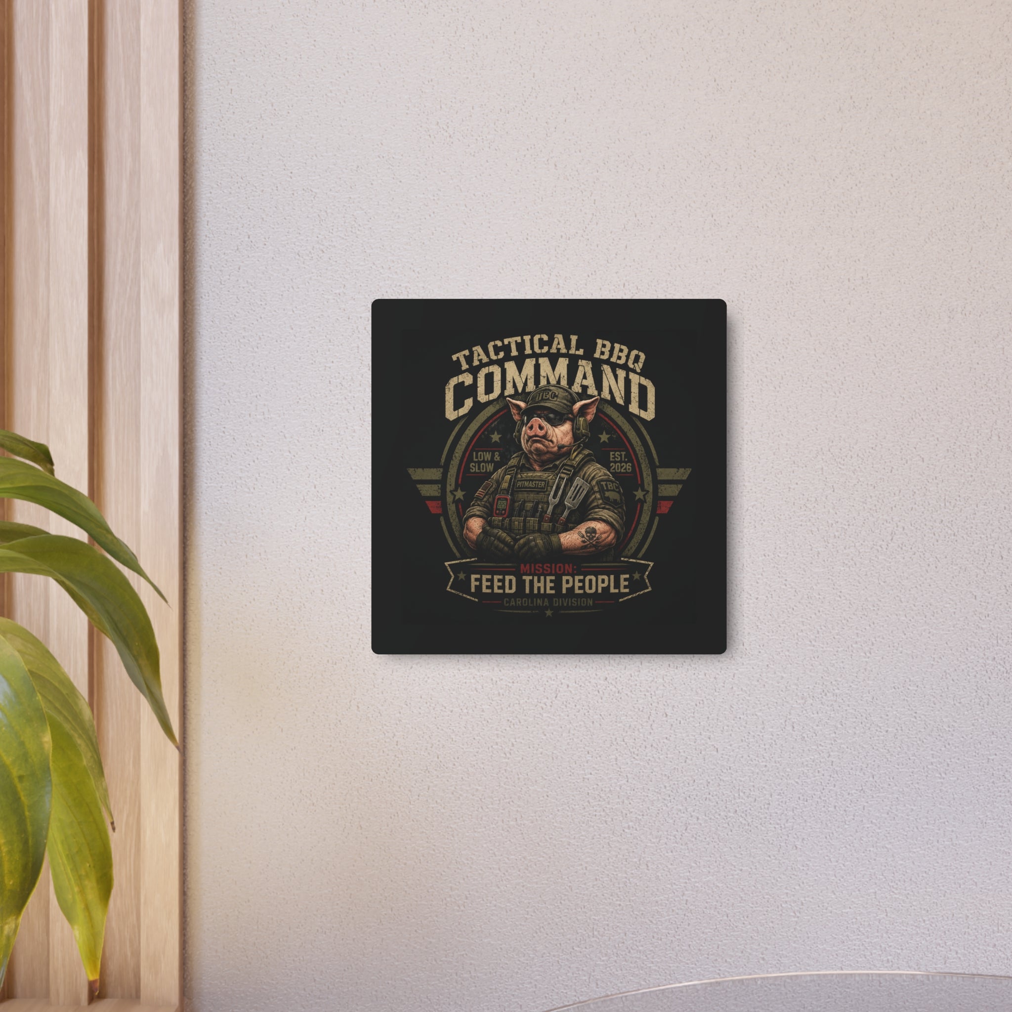 BBQ Command - Tactical Wall Display
