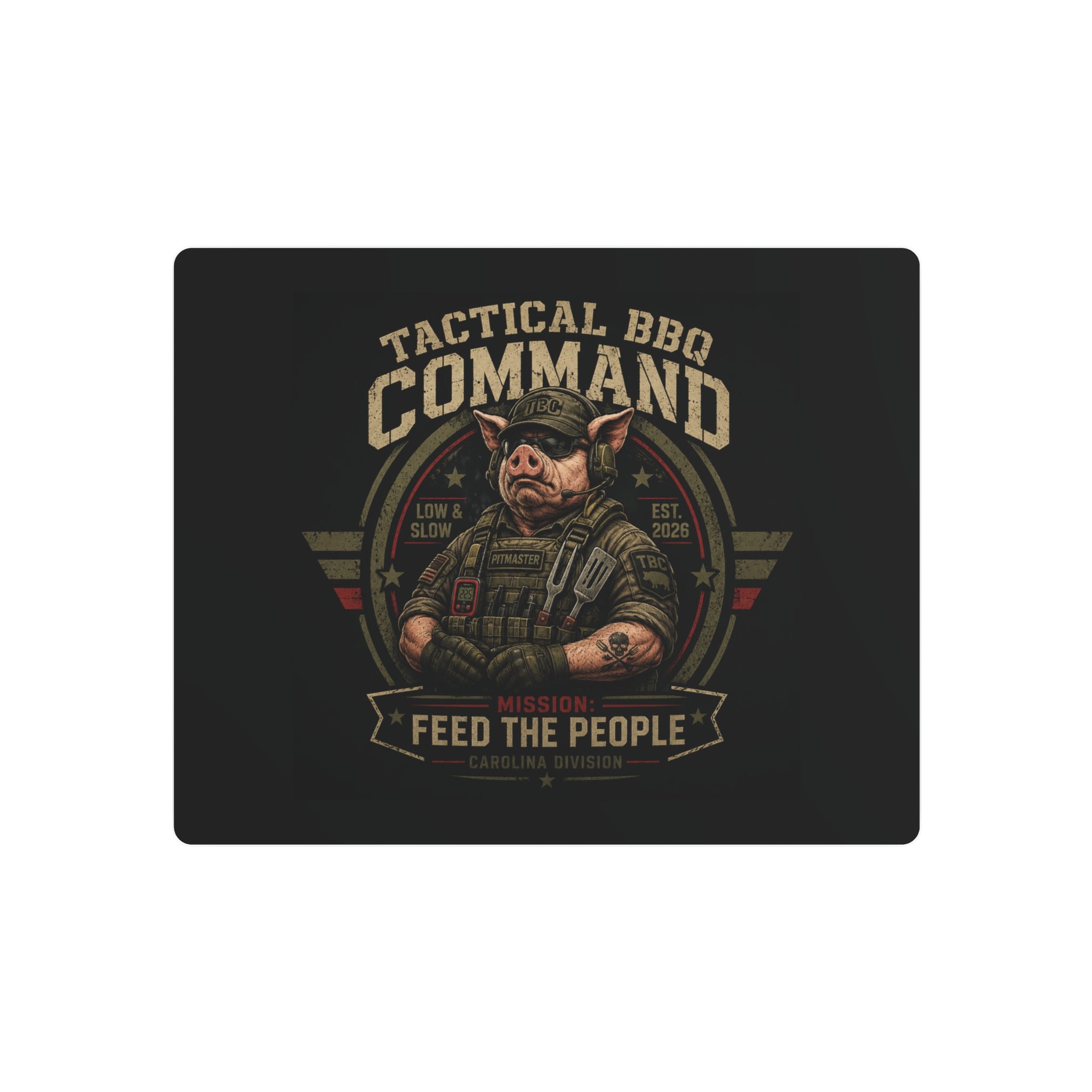 BBQ Command - Tactical Wall Display