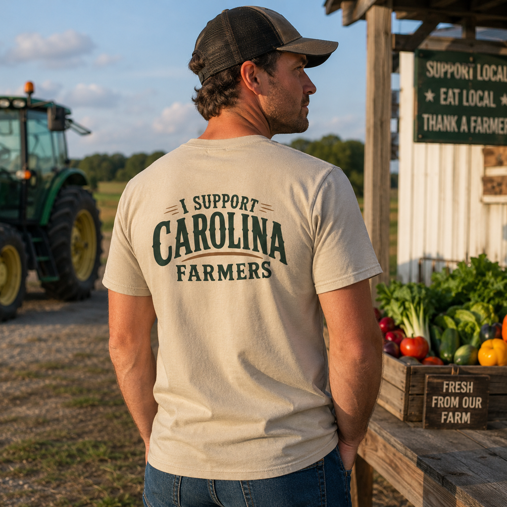 Support Carolina Farmers - Men's T