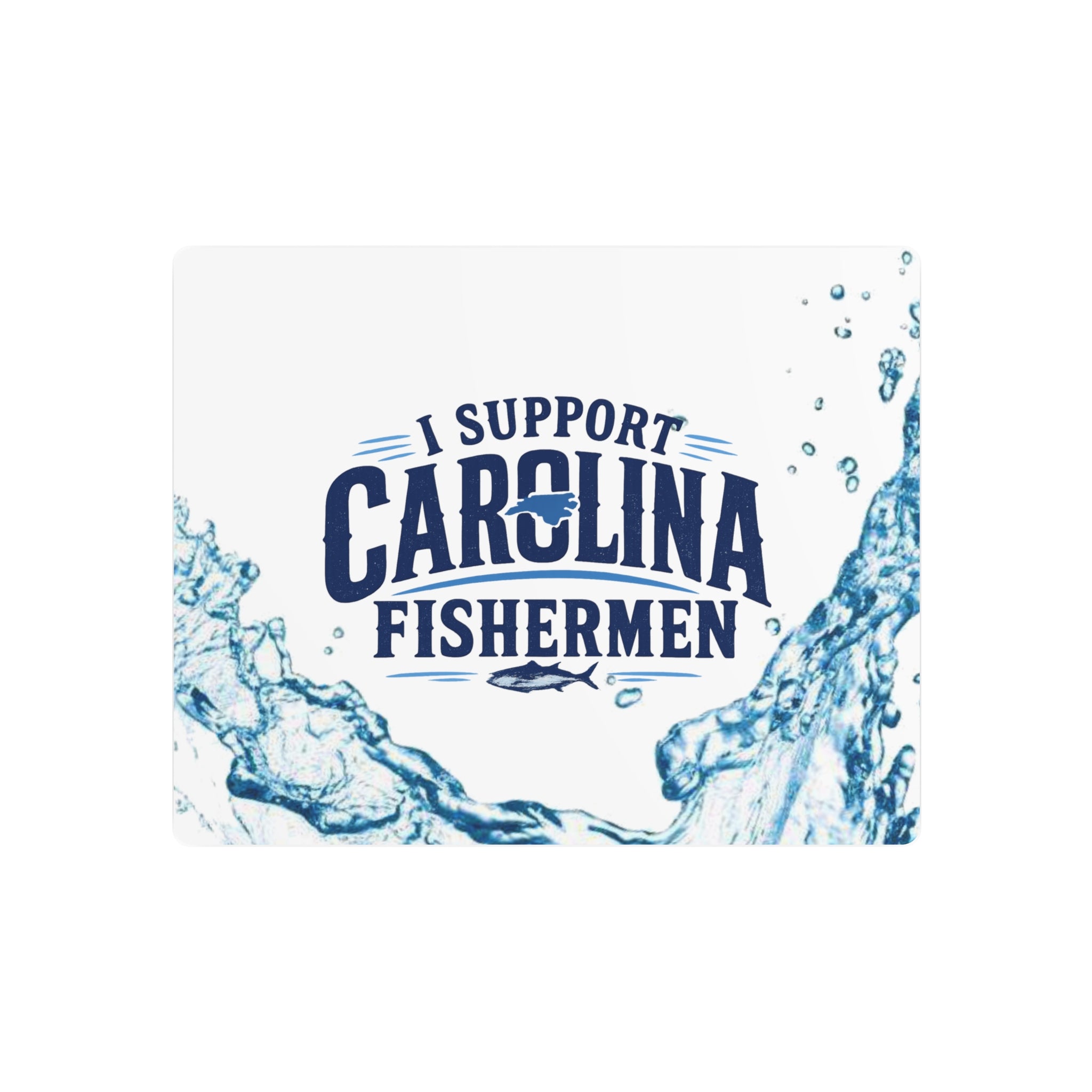 Support Carolina Fishermen - Metal Wall Art