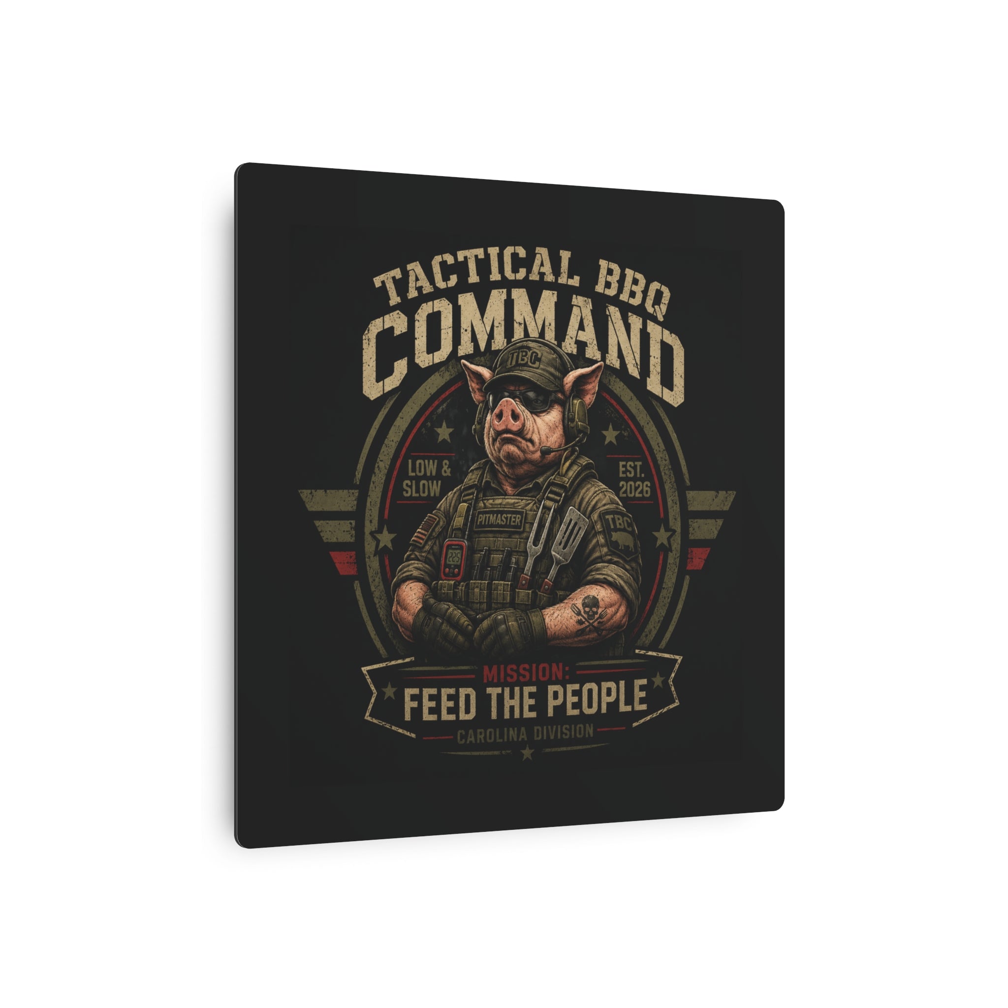 BBQ Command - Tactical Wall Display