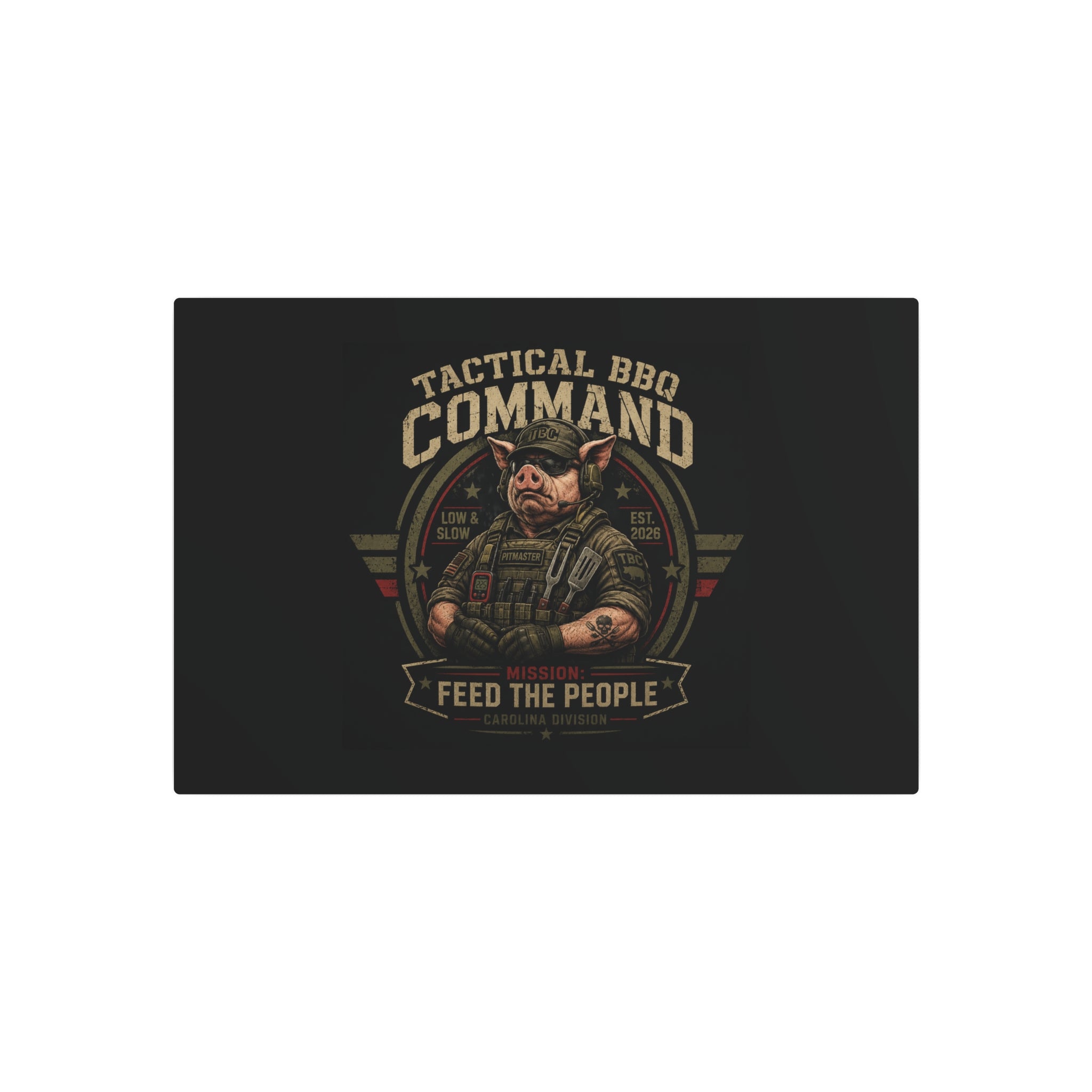 BBQ Command - Tactical Wall Display