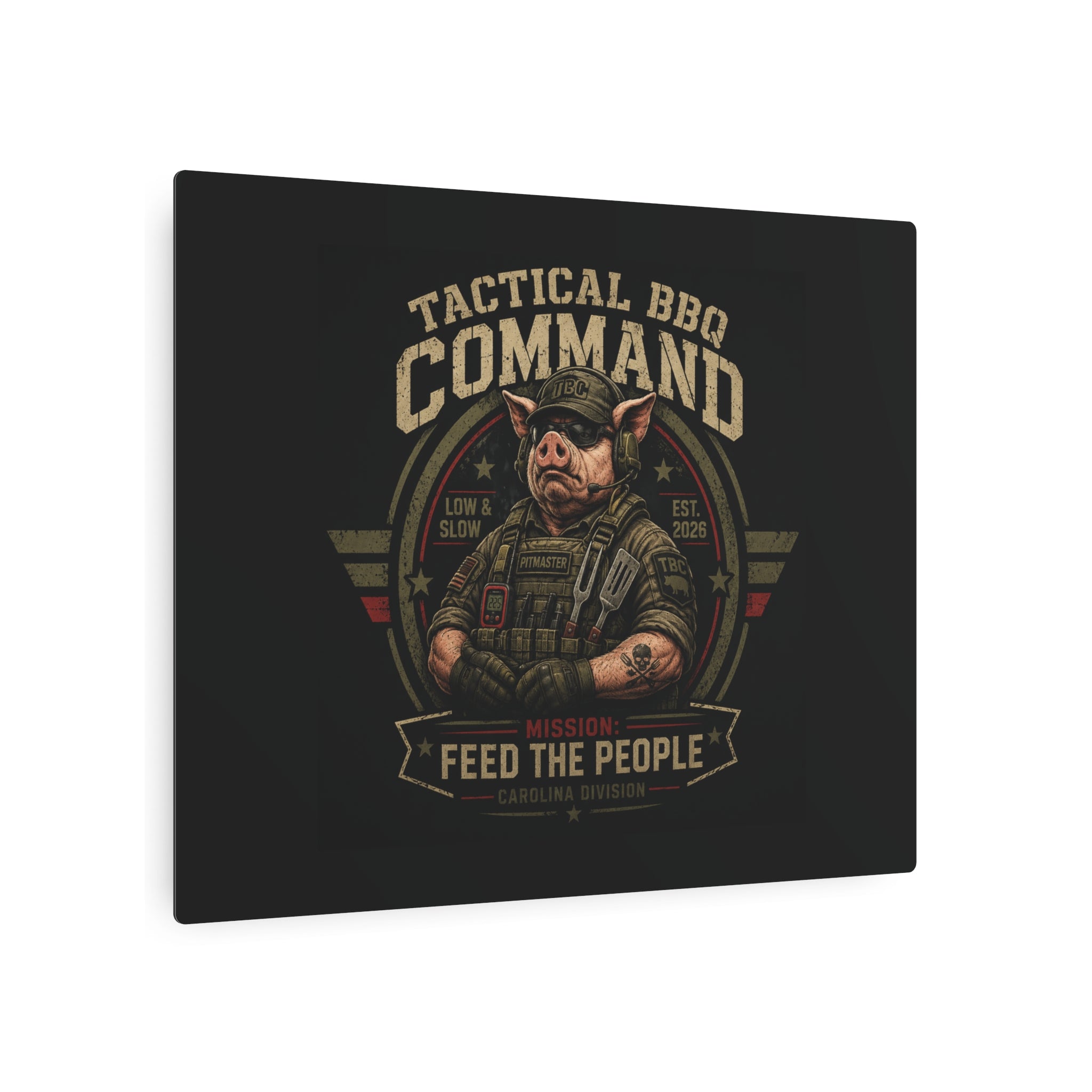 BBQ Command - Tactical Wall Display