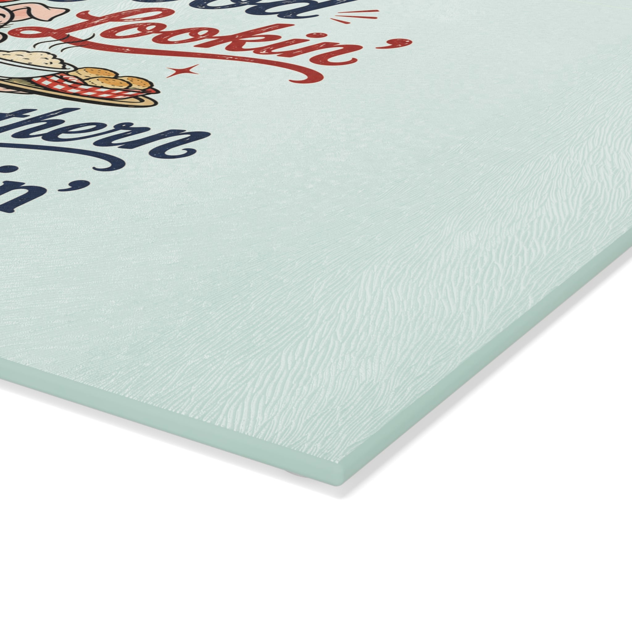 Good Lookin' Southern Cookin' - Glass Cutting Board