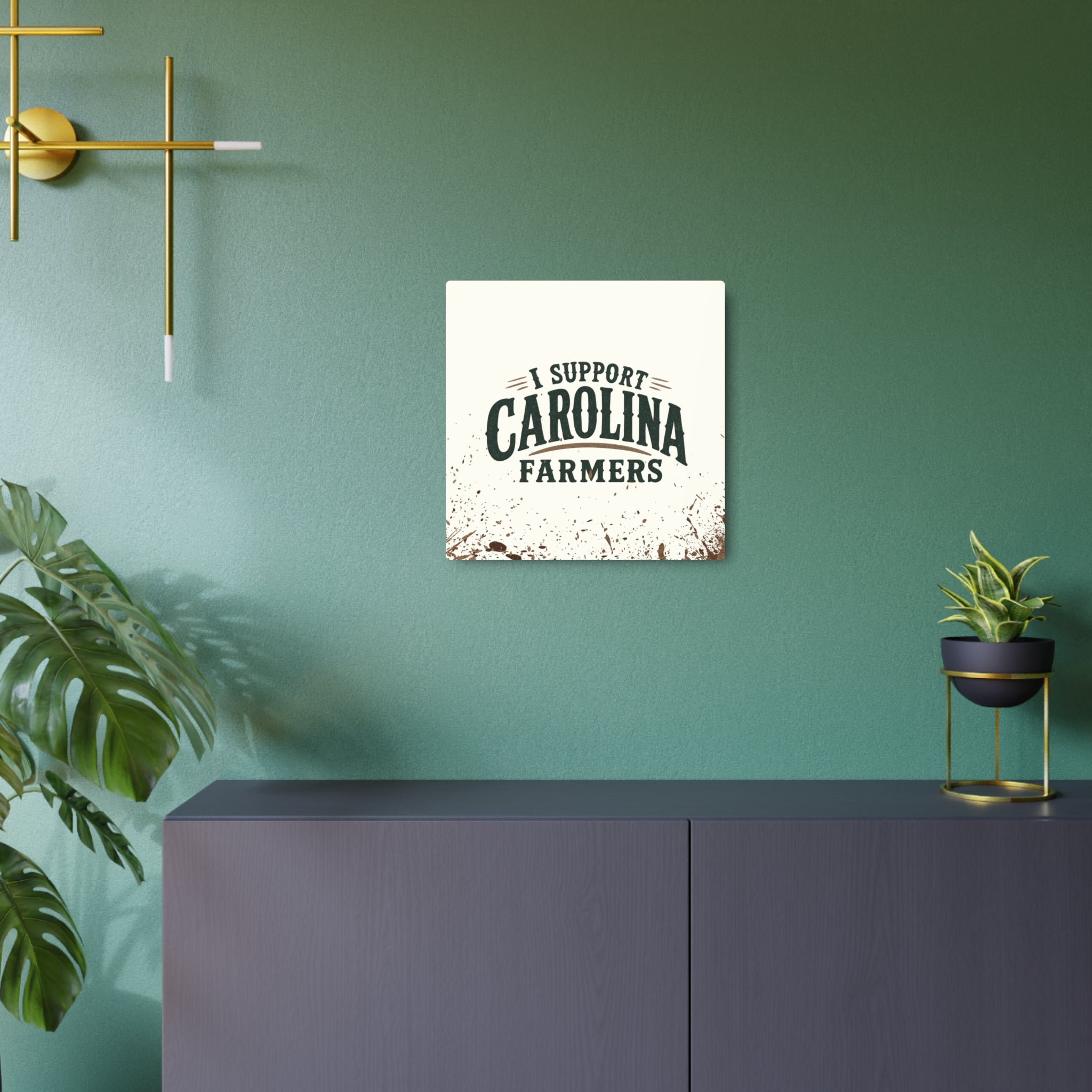 Support Carolina Farmers - Metal Wall Art