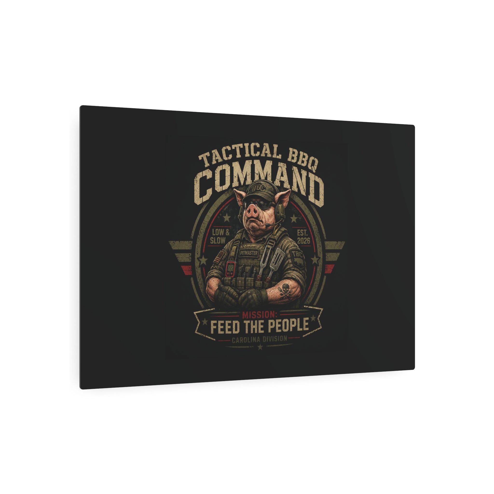 BBQ Command - Tactical Wall Display