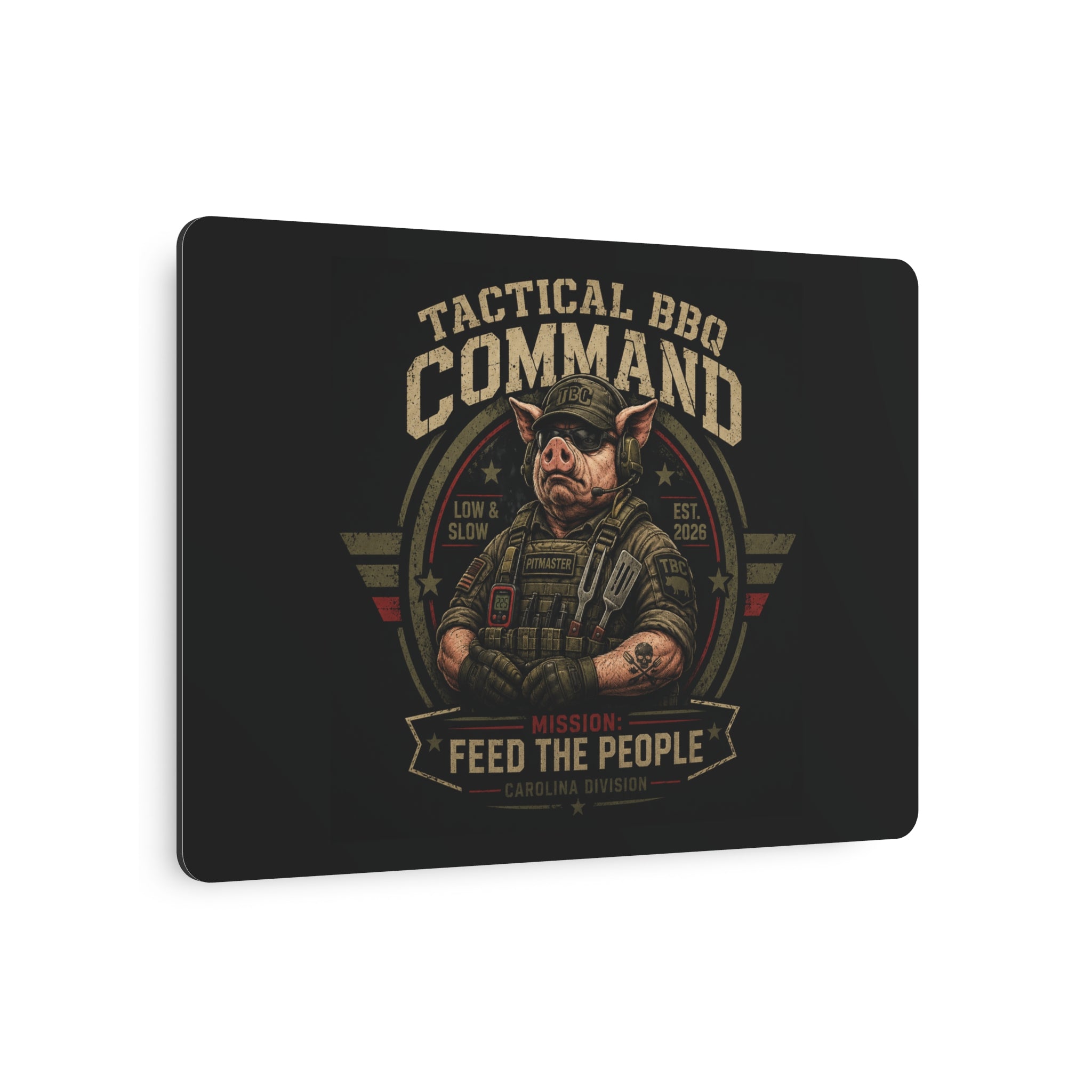 BBQ Command - Tactical Wall Display