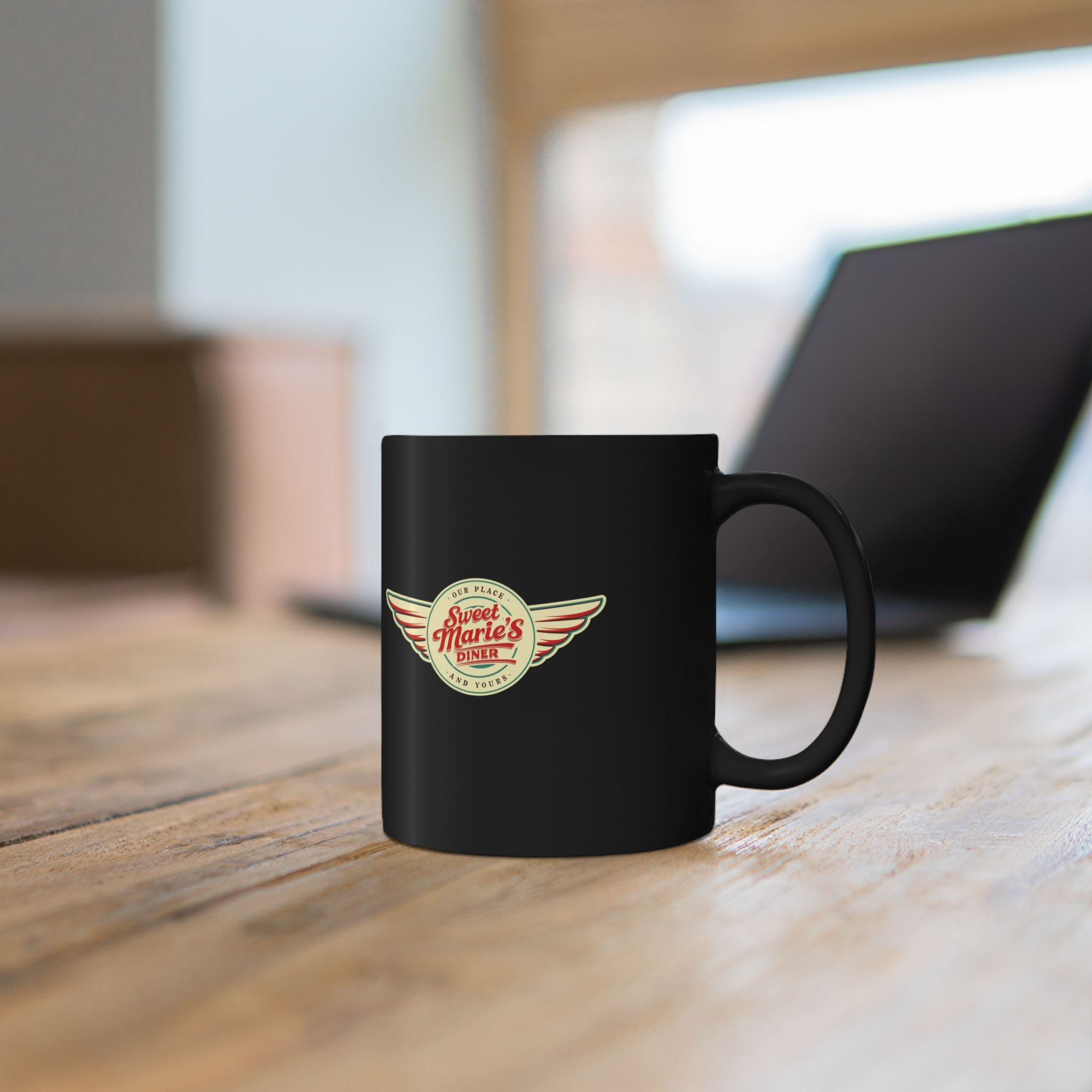 Sweet Marie's Diner - Mug in Black