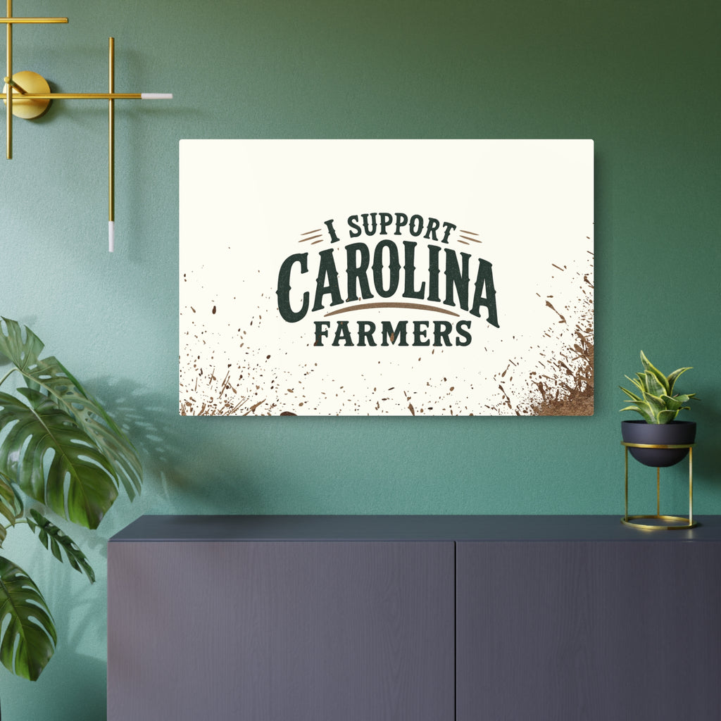 Support Carolina Farmers - Metal Wall Art