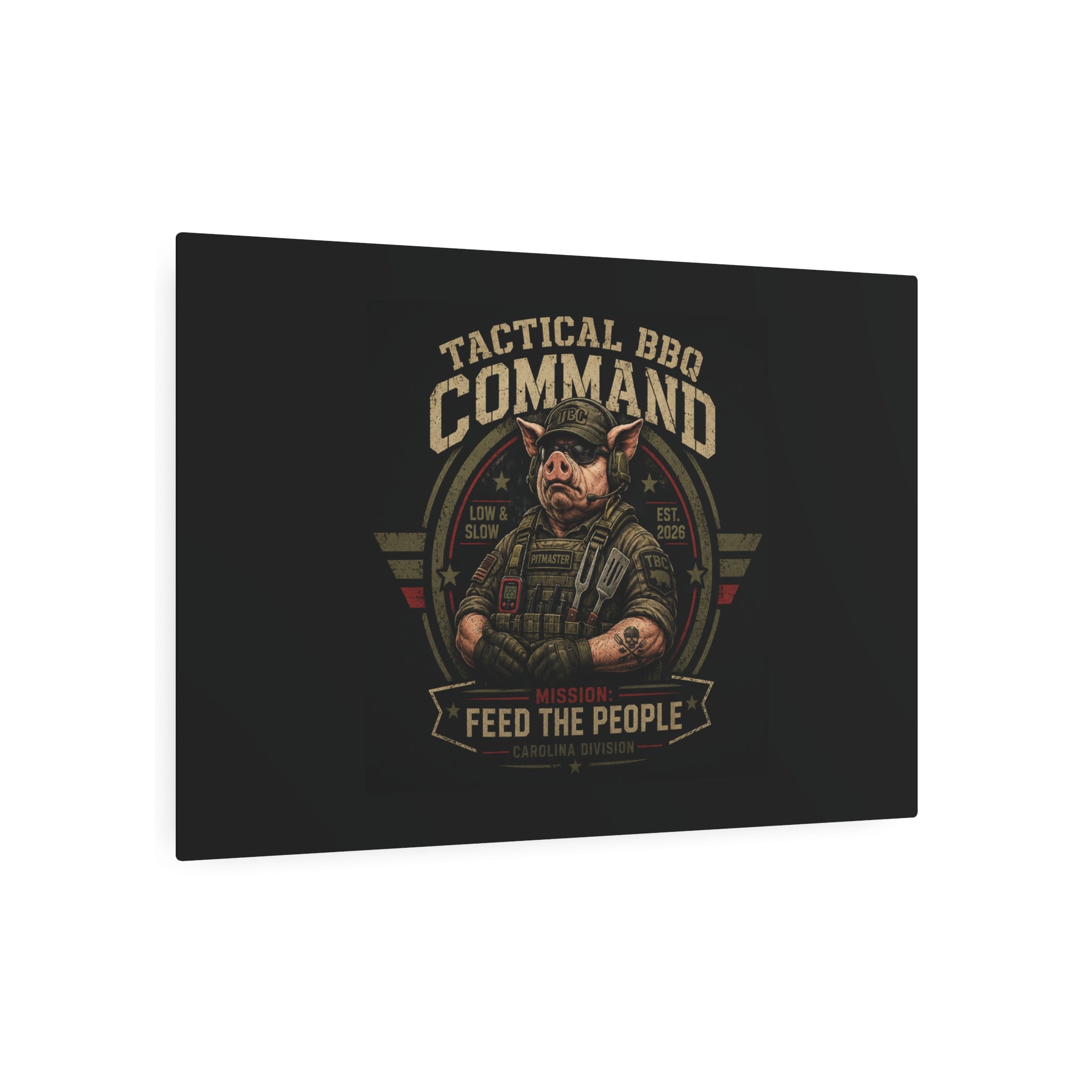 BBQ Command - Tactical Wall Display