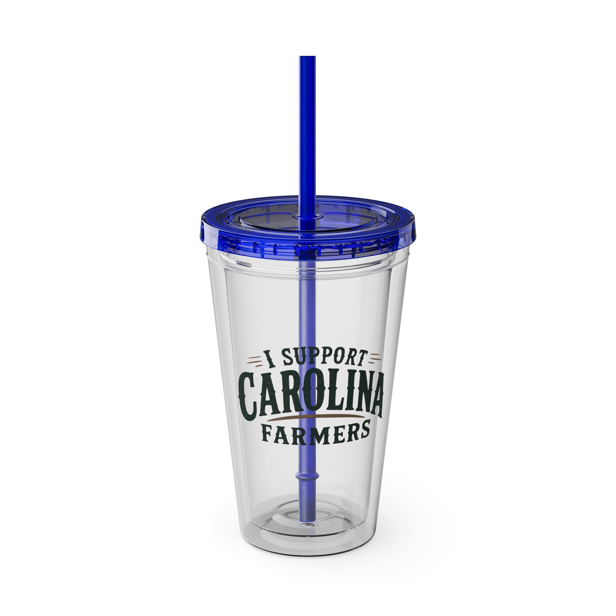 Support Carolina Farmers - Clear Tumbler