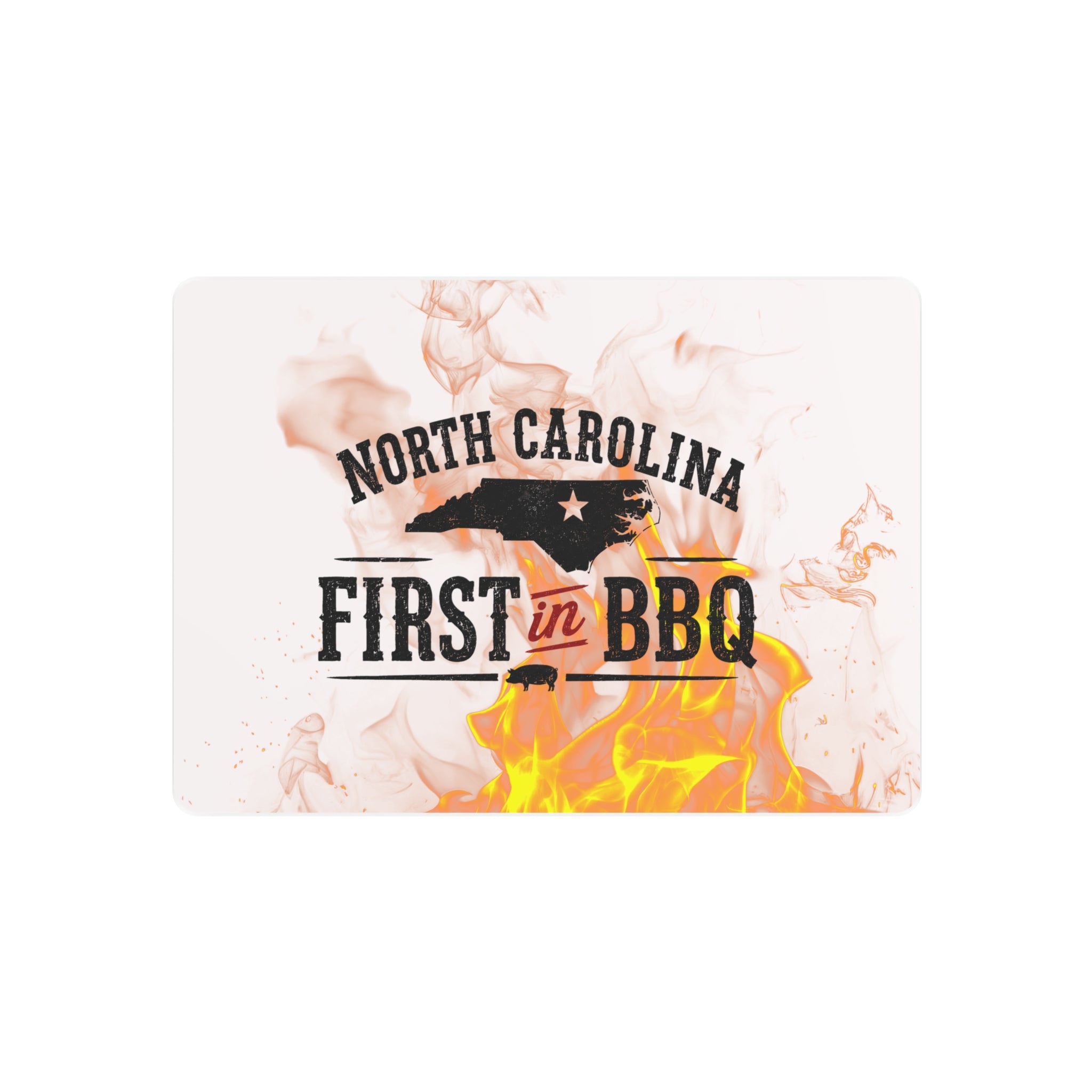 NC First in BBQ - Metal Wall Art