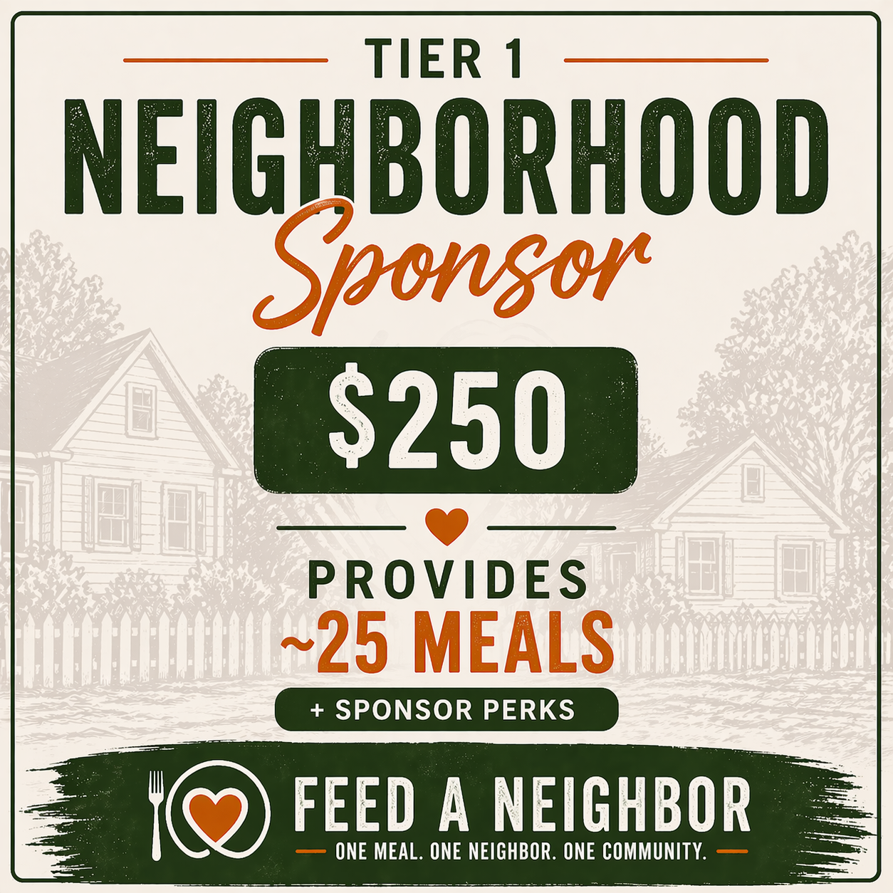 Feed A Neighbor Sponsorship