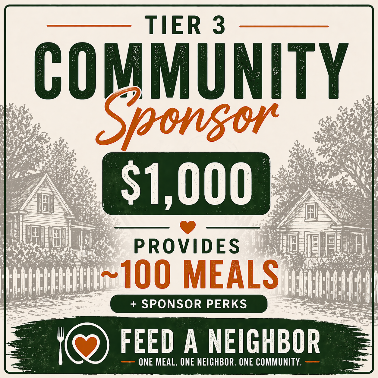 Feed A Neighbor Sponsorship